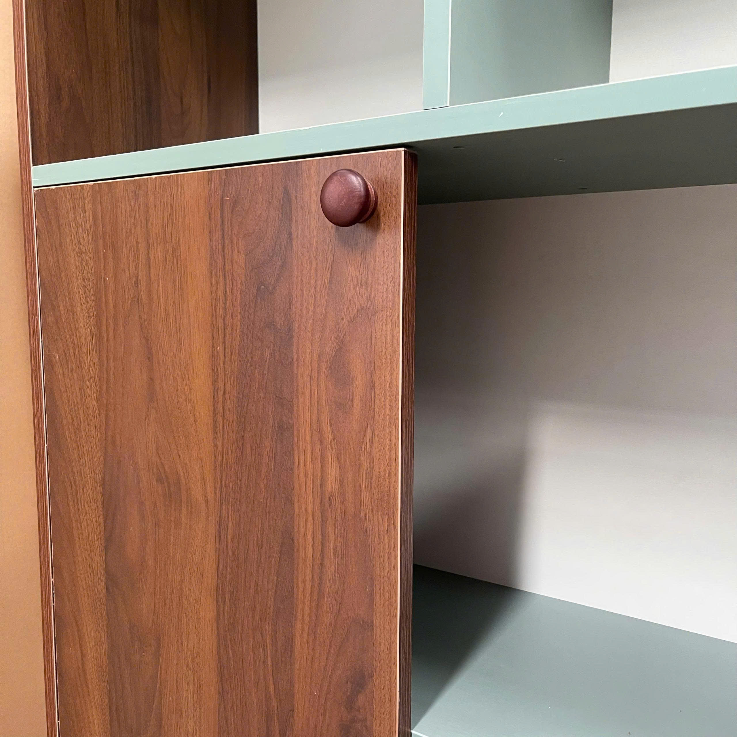 Tủ Sách Kết Hợp Tủ Lưu Trữ MDF Chống Ẩm 150x30x120cm KN-TS15030120