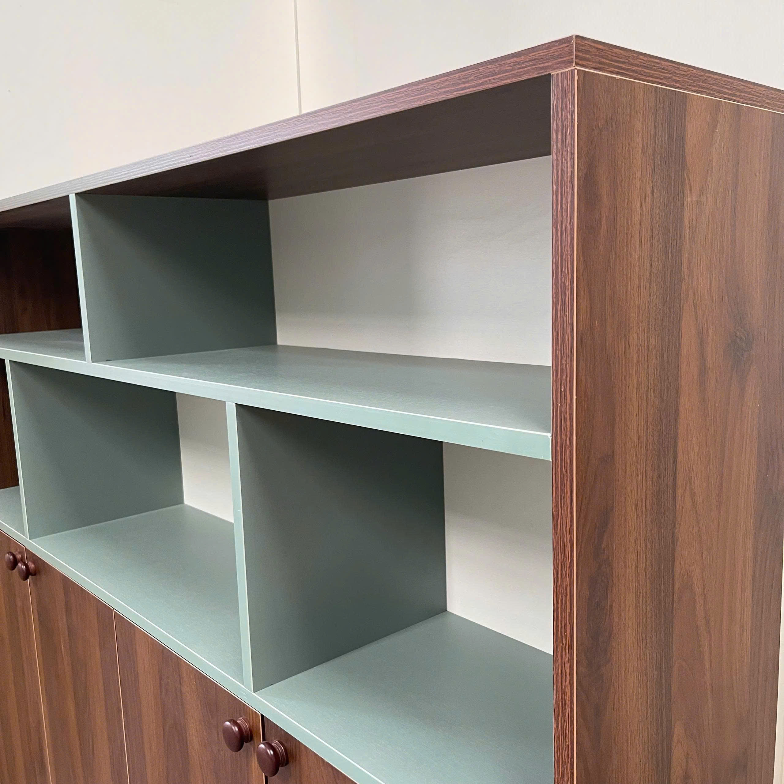 Tủ Sách Kết Hợp Tủ Lưu Trữ MDF Chống Ẩm 150x30x120cm KN-TS15030120