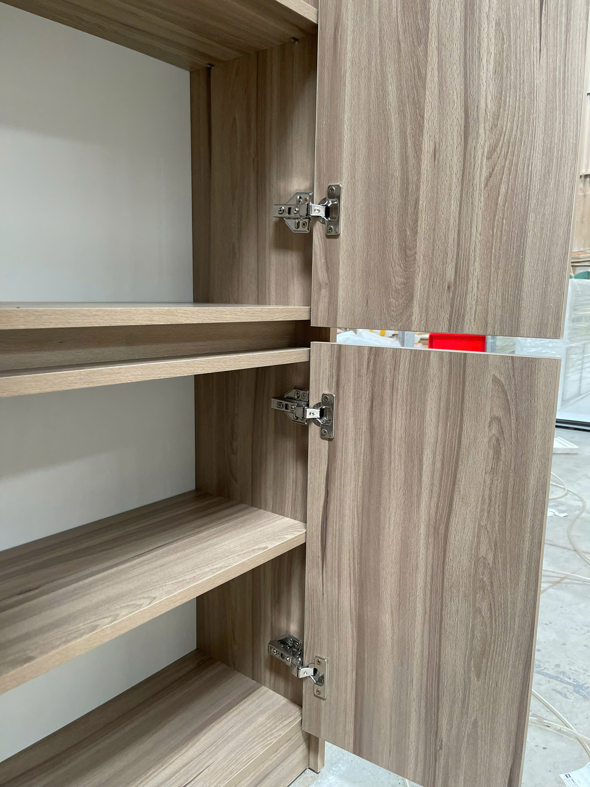 Tủ Sách Kết Hợp Tủ Lưu Trữ MDF Melamine 100x30x210cm KN Home Decor