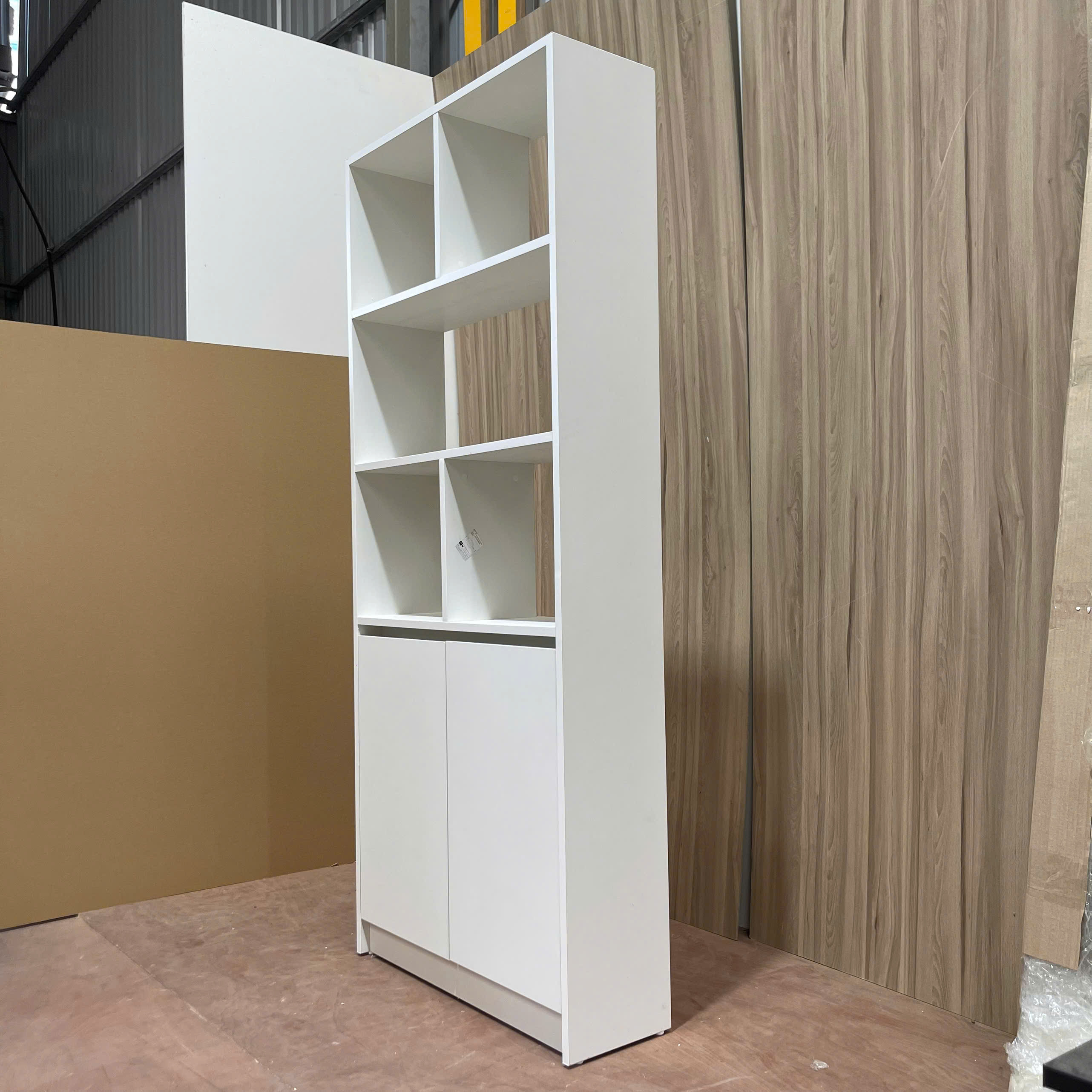 Tủ Tài Liệu Đa Năng 2 Cánh MDF Melamine 75x25x180cm – KN TTL7525180