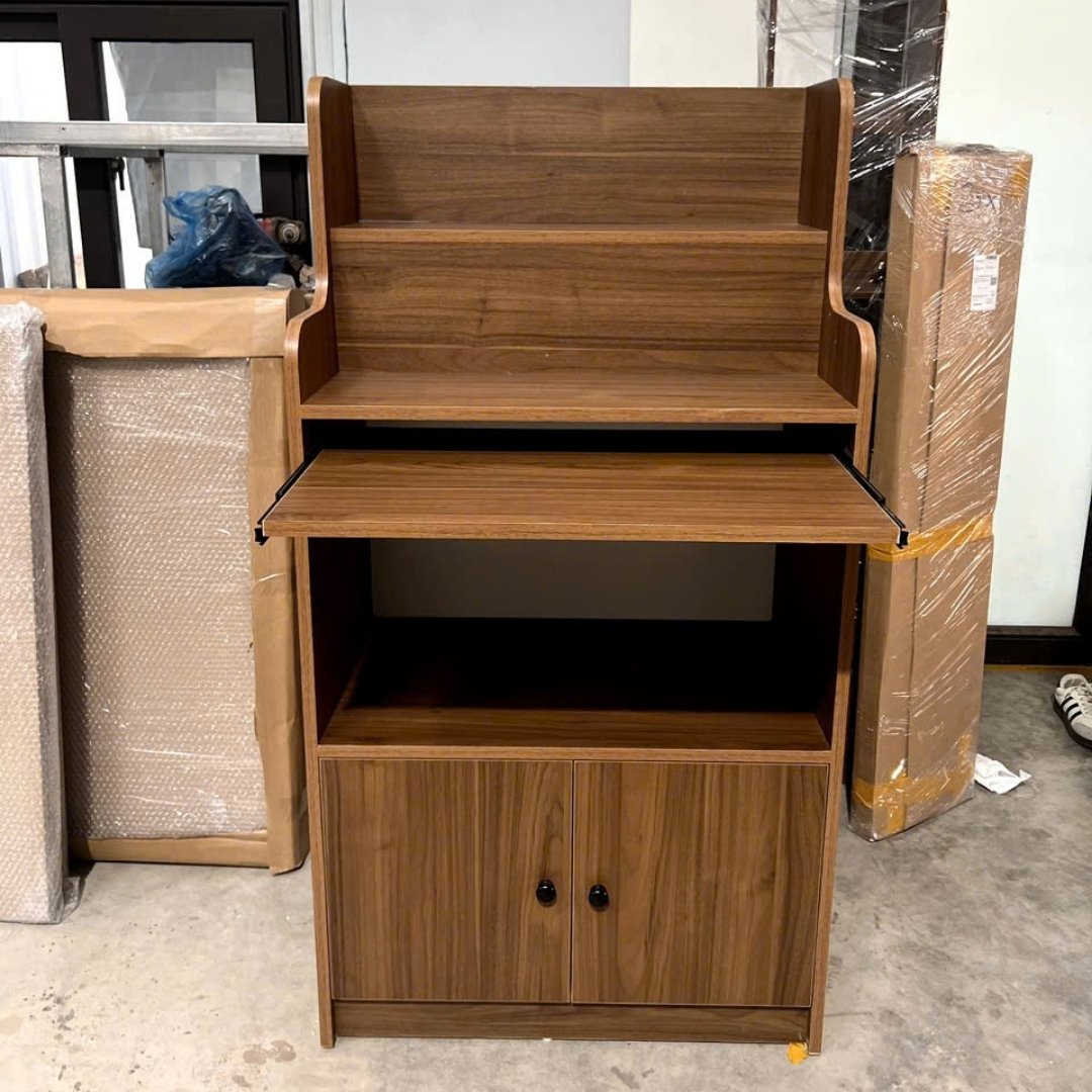 Tủ thờ gỗ MDF thiết kế gọn cho căn hộ chung cư