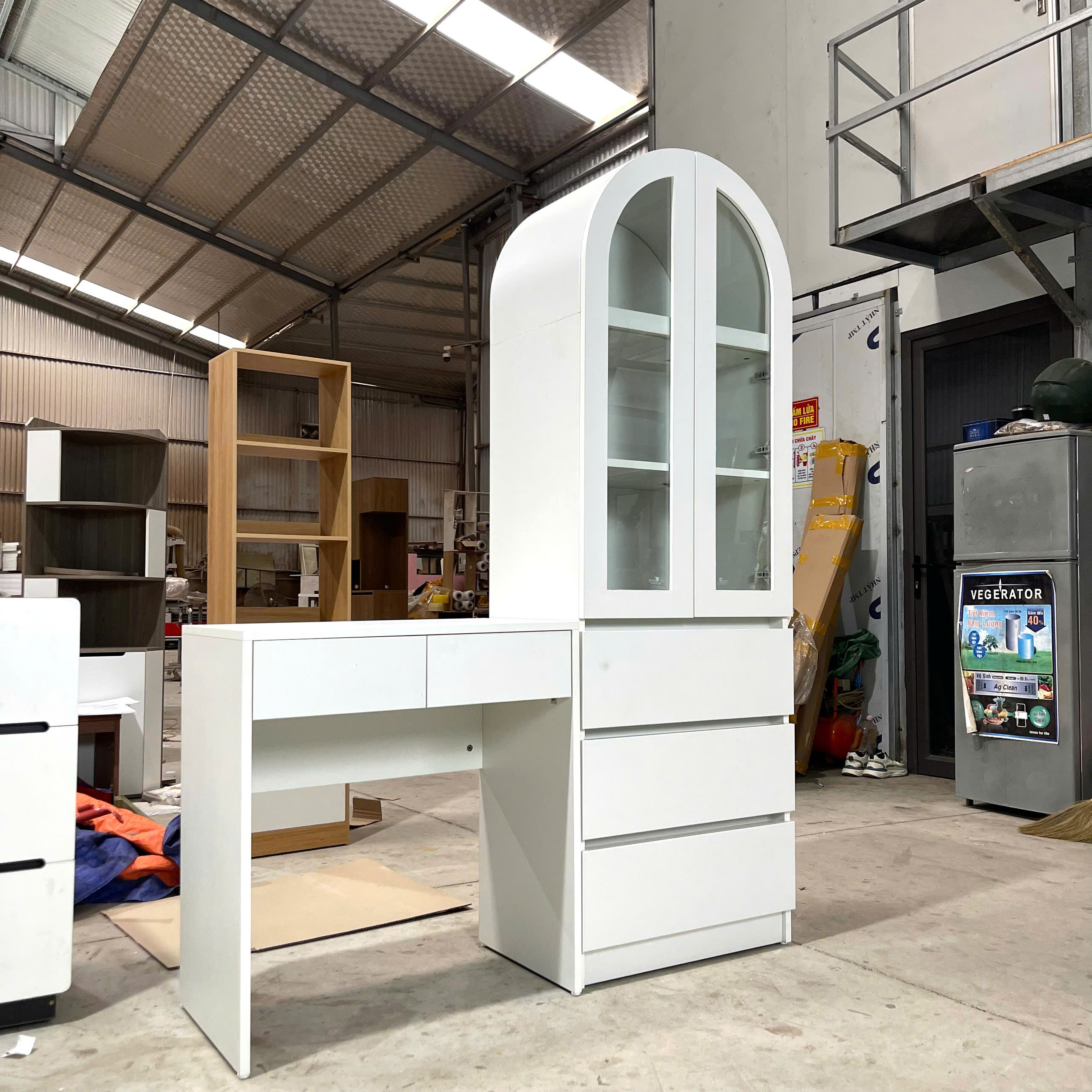 tủ trưng bày decor phòng khách