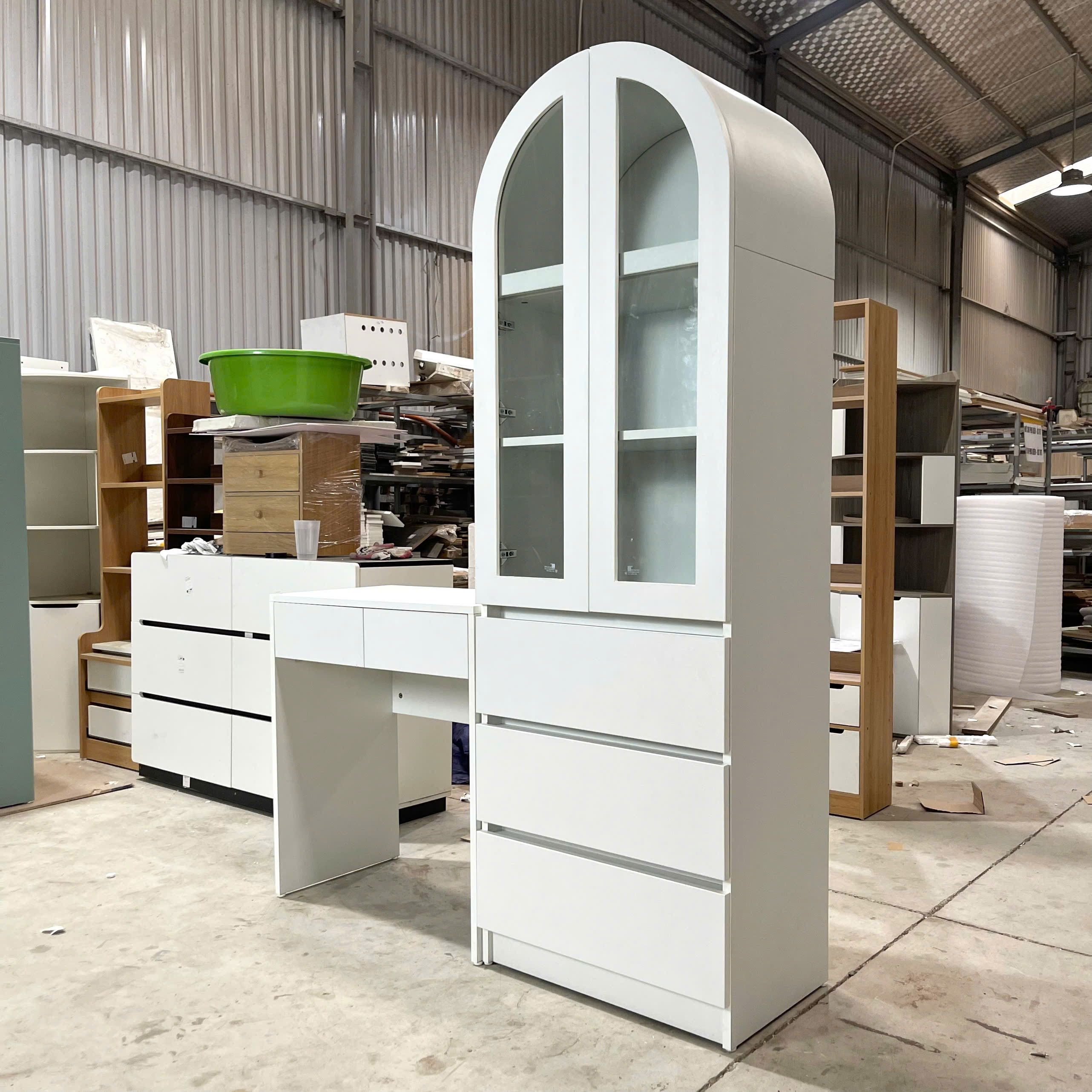 tủ trưng bày có đèn LED