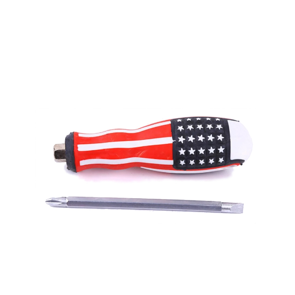 Tô Vít 2 Đầu Cờ Mỹ Thép CRV Chống Gỉ , Tua vít 2 đầu thay thế  TV_CM6110