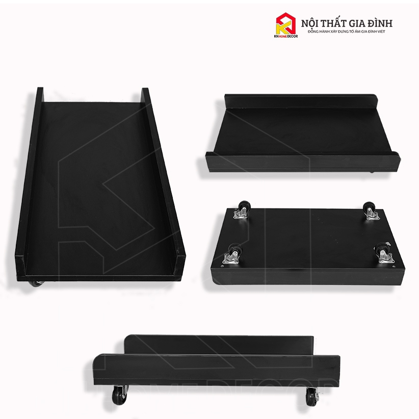 Kệ để CPU máy tính KN Homedecor , Kệ để case, Chống Bị Điện Giật Khi Chạm , Bánh xe di động KCP_MS25