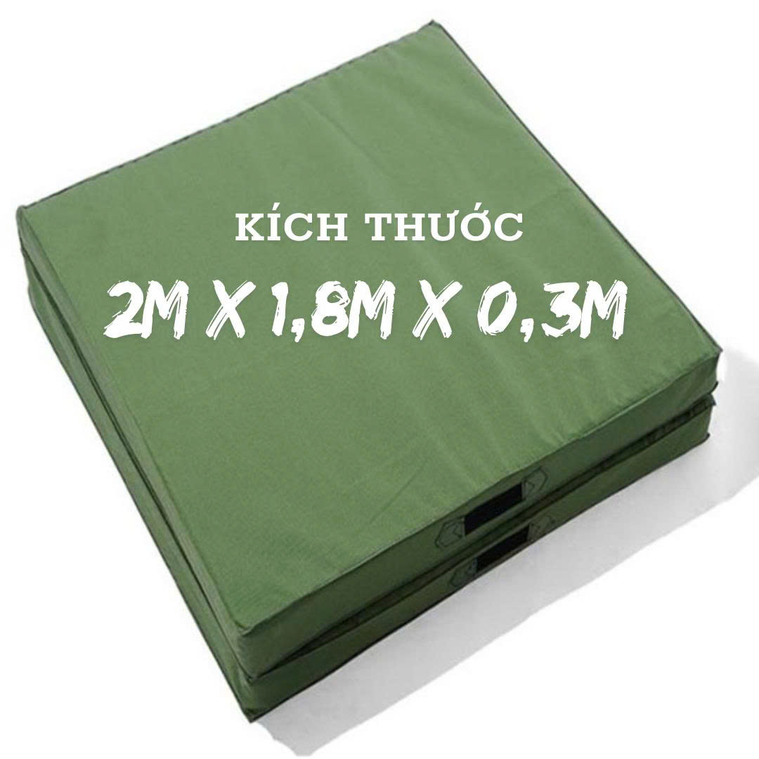 Đệm Nhảy Cao, Nệm Tập Nhảy Xa Kích Thước 2x1.8x0.3m Cho Trường Học