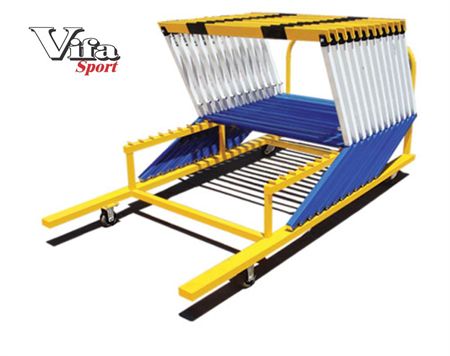 Xe Chở Rào Vượt 901955 Vifa Sport | Sức Chứa 20 Khung, Thép Sơn Tĩnh Điện Cao Cấp