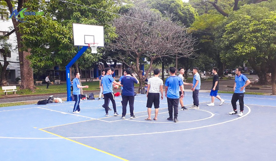 Trụ Bóng Rổ Ngoài Trời Cố Định Vifasport 802890 Chính Hãng Chuẩn Thi Đấu
