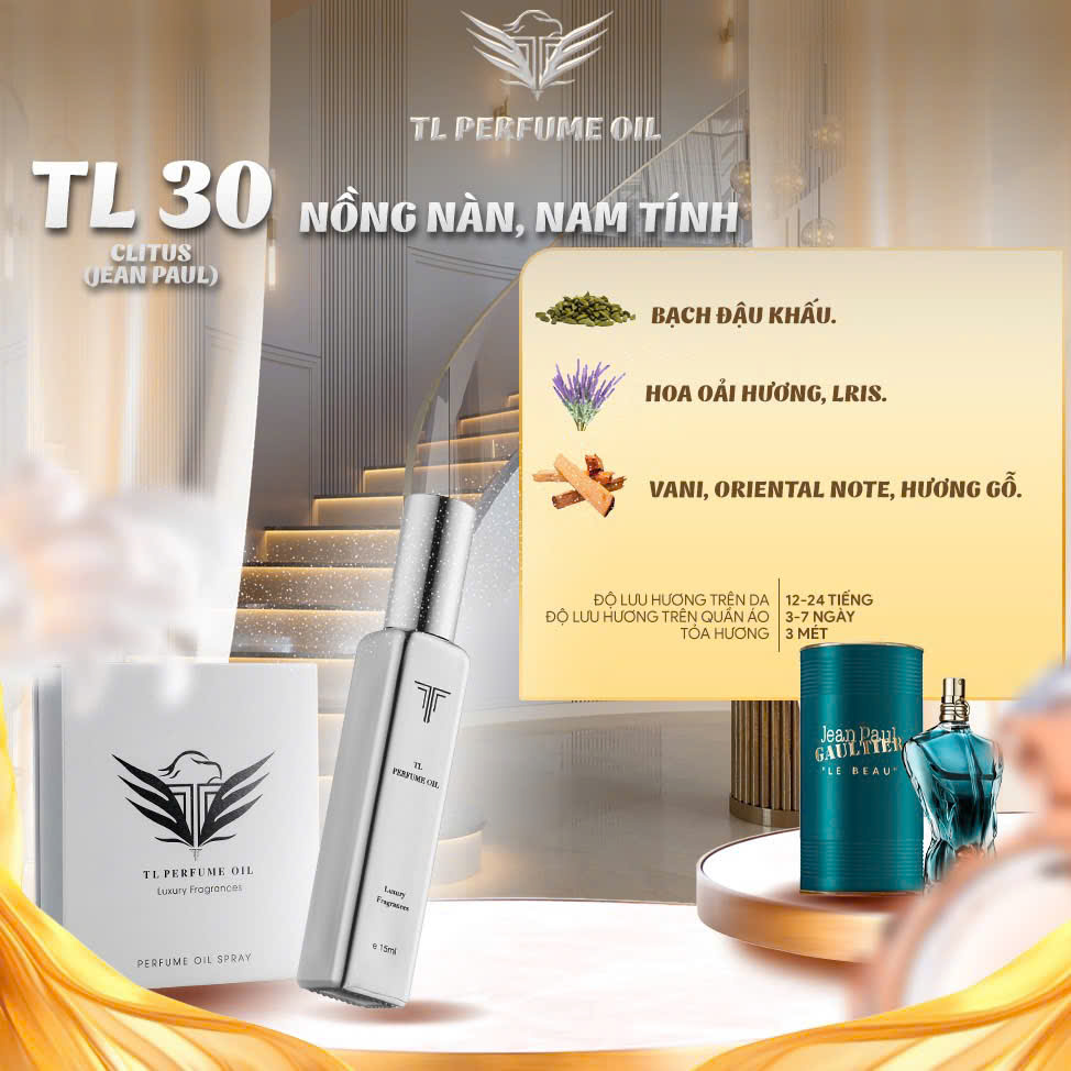 [Hương Nam] Tinh Dầu Nước Hoa TL [TL30 - Jean Paul]