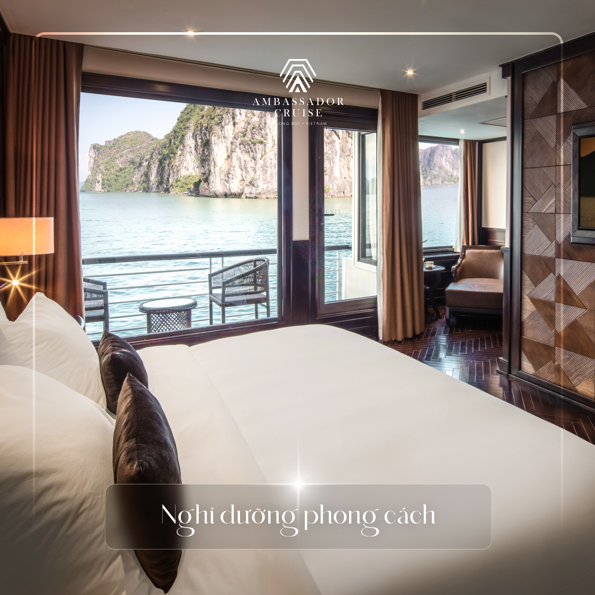 2 NGÀY 1 ĐÊM AMBASSADOR CRUISE HALONG BAY 5*
