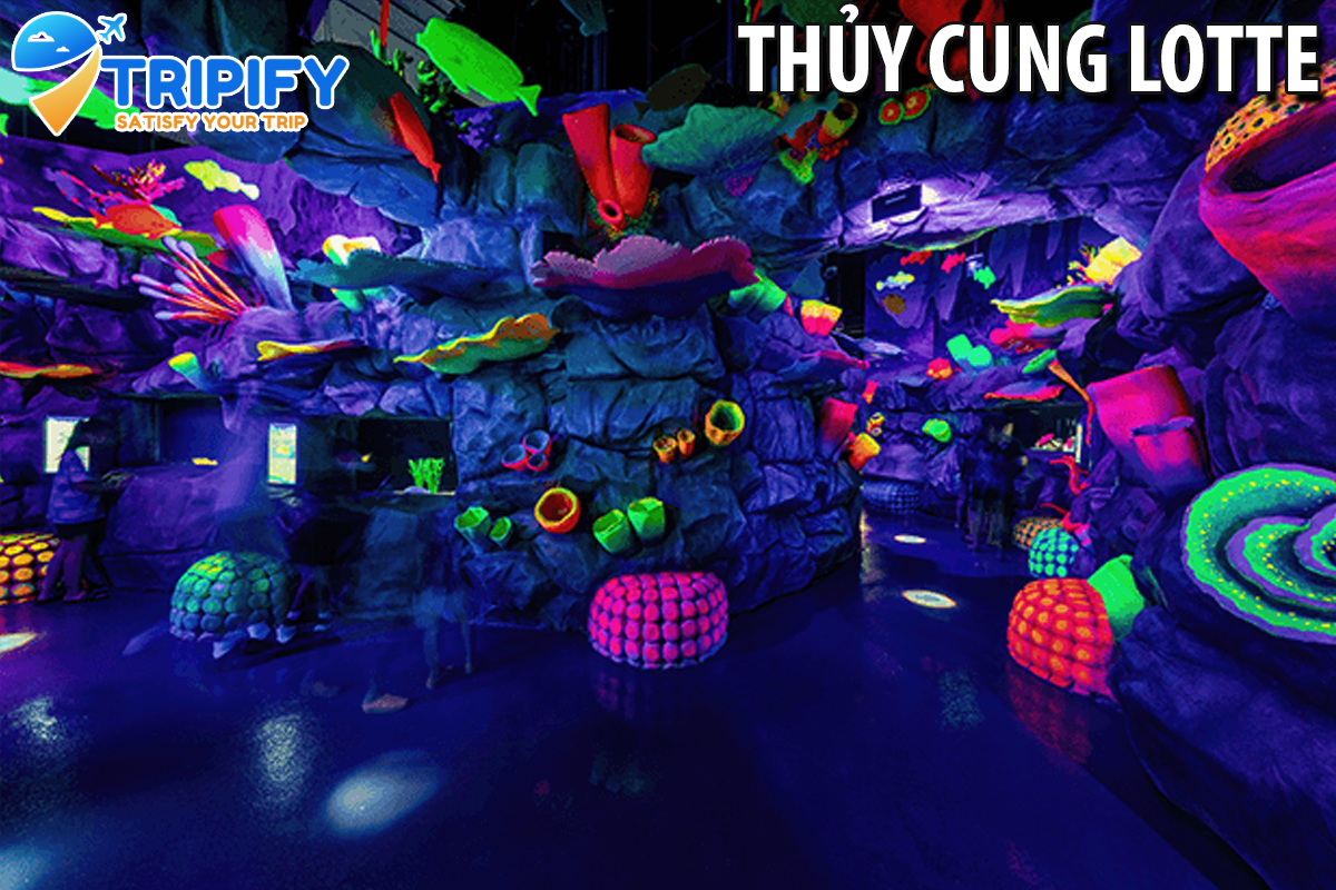 Vé Thủy Cung Lotte World Aquarium - Cuối Tuần | Khách Nước Ngoài