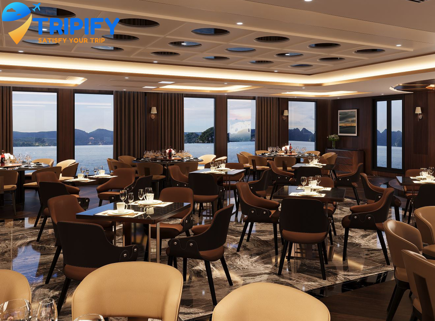 Tour Du Thuyền Luna Halong Cruise 5 Sao Cho Khách Đoàn 2025