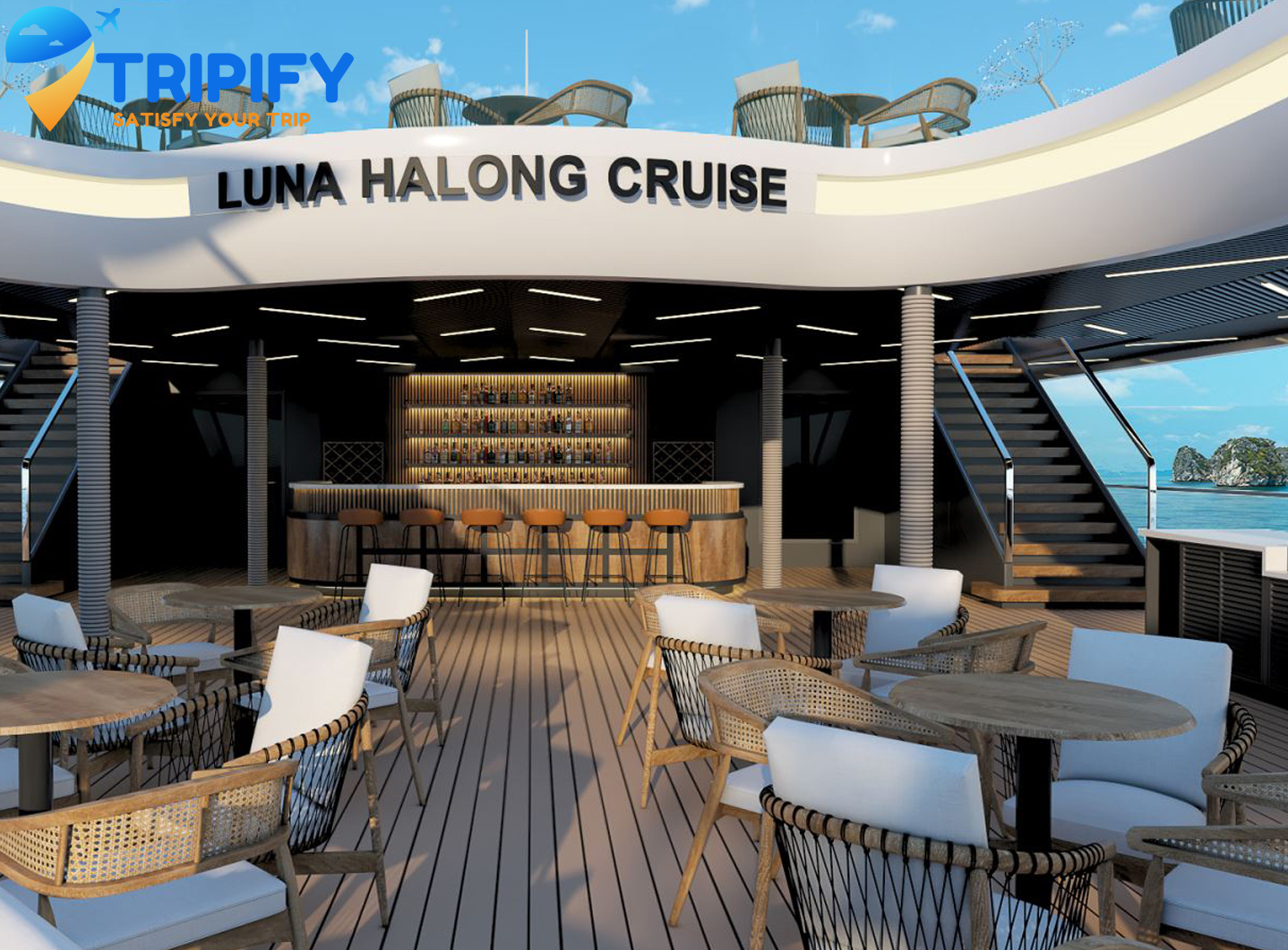 Tour Du Thuyền Luna Halong Cruise 5 Sao Cho Khách Đoàn 2025