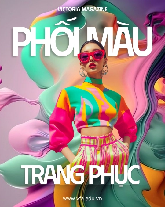 Phối màu trang phục chuẩn thời trang với bánh xe màu sắc