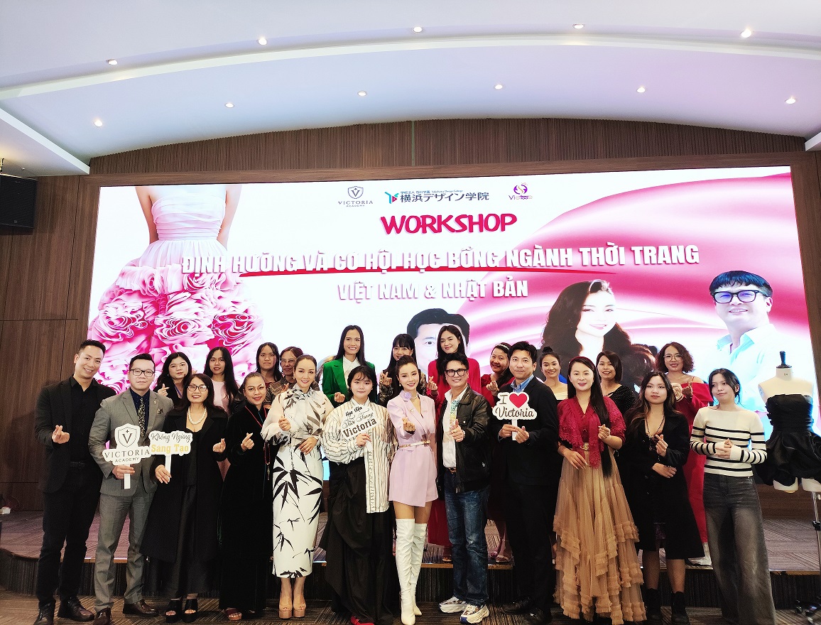 DẪN BƯỚC THÀNH CÔNG TỚI HỌC BỔNG & ĐỊNH HƯỚNG NGÀNH THỜI TRANG VIỆT NAM & NHẬT BẢN TẠI WORKSHOP 13/3/2025