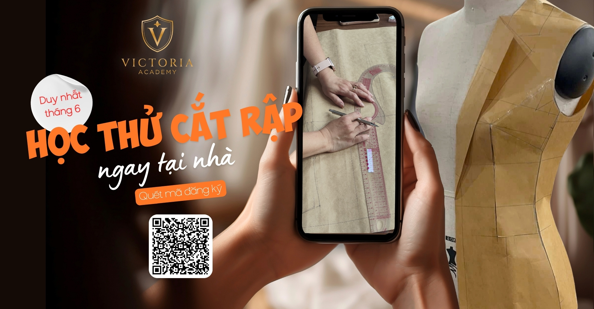 Học Thử Cắt Rập Miễn Phí Ngay Tại Nhà