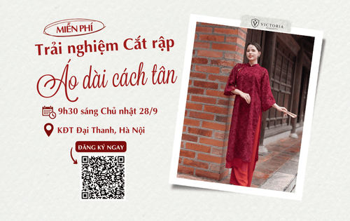 Buổi học MIỄN PHÍ Cắt Rập Áo Dài Cách Tân