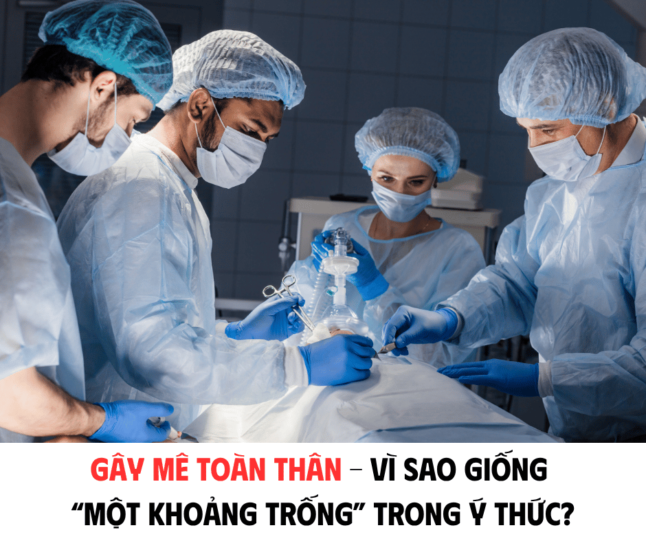 GÂY MÊ TOÀN THÂN - VÌ SAO GIỐNG MỘT KHOẢNG TRỐNG TRONG Ý THỨC ?