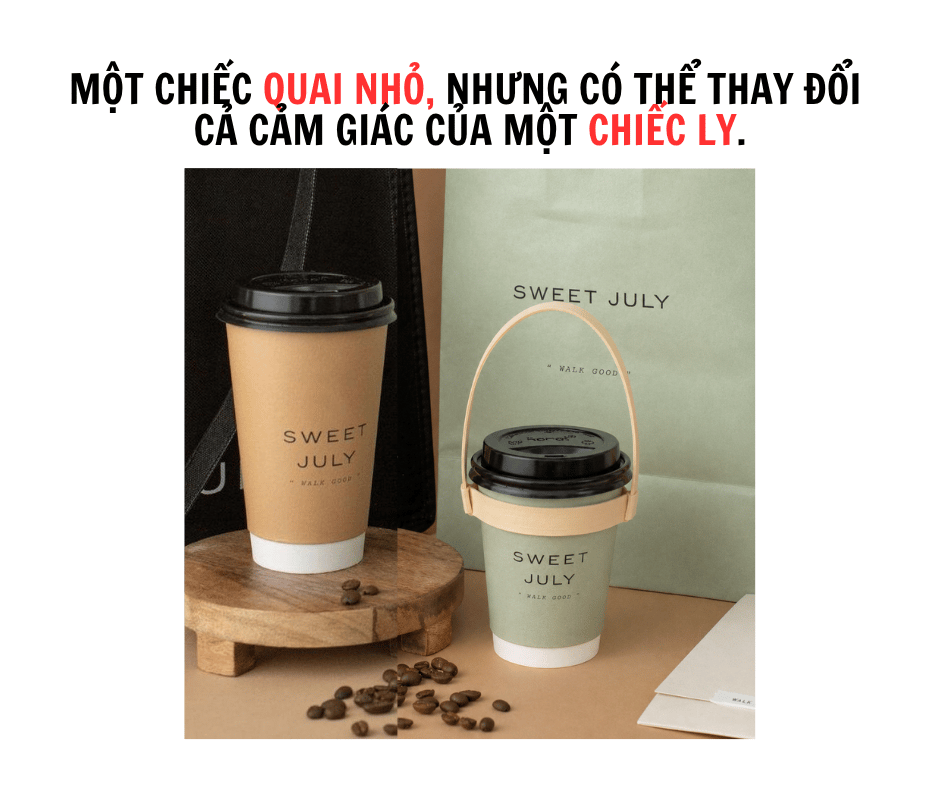 MỘT CHIẾC QUAI NHỎ, NHƯNG CÓ THỂ THAY ĐỔI CẢ CẢM GIÁC CỦA MỘT CHIẾC LY.