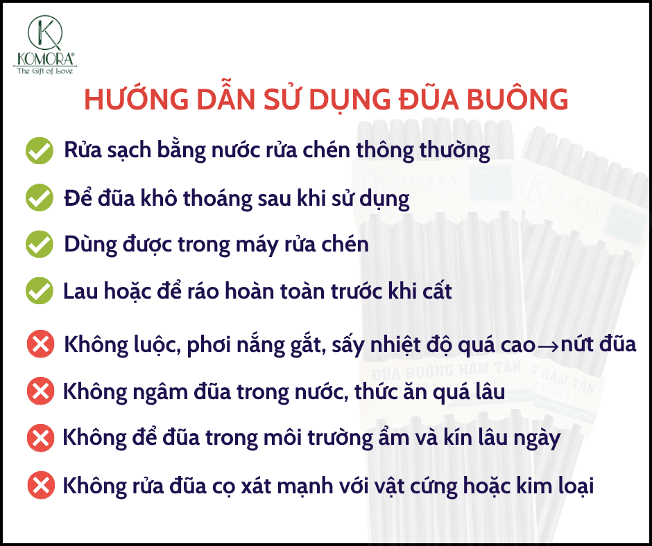 HƯỚNG DẪN SỬ DỤNG ĐŨA BUÔNG
