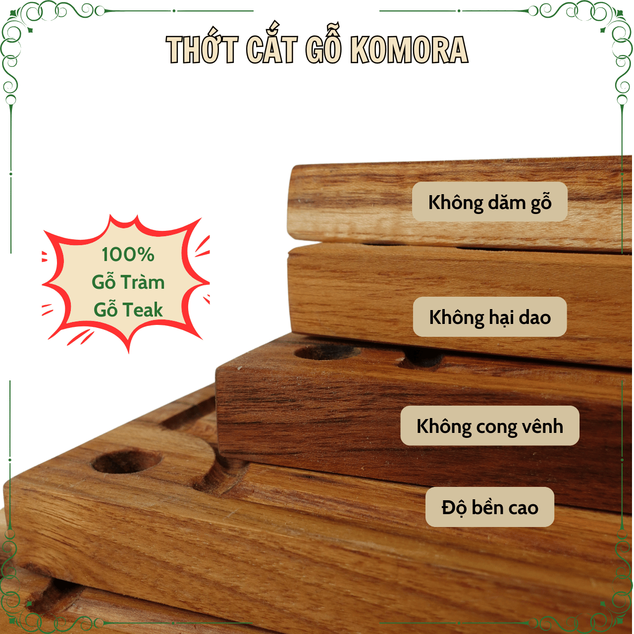 Thớt Cắt - Ghép Tấm
