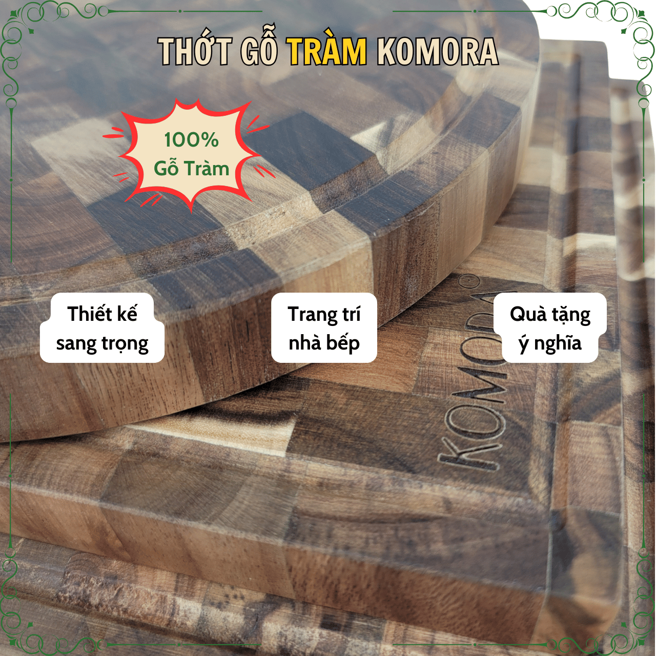 Thớt Gỗ Tràm