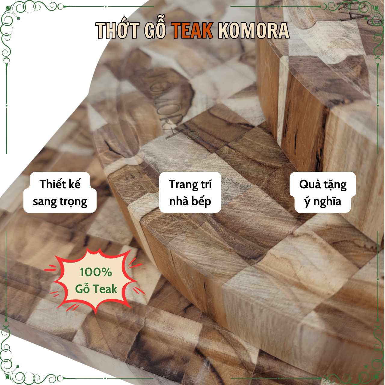 Thớt Gỗ Teak