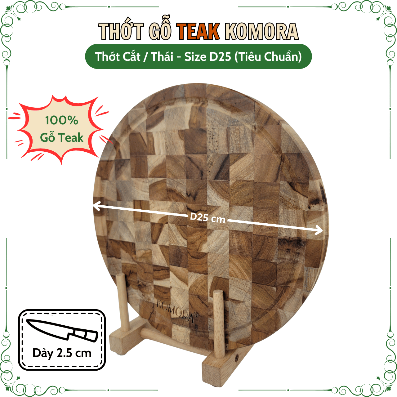 Thớt Gỗ Teak