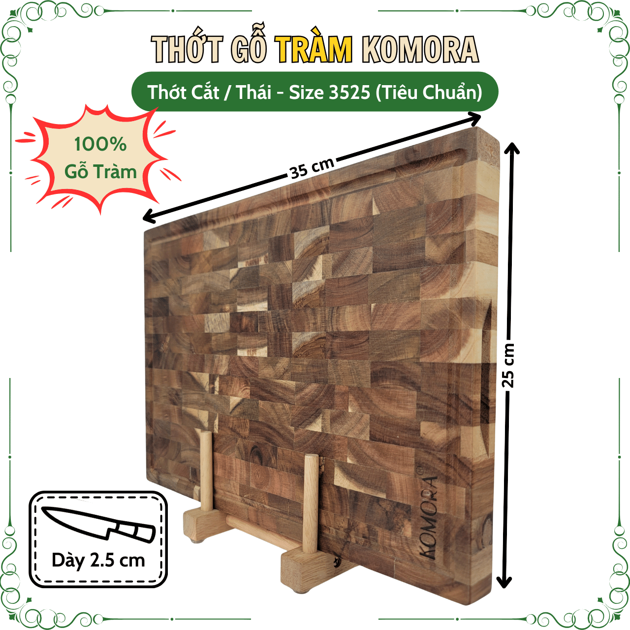 Thớt Gỗ Tràm