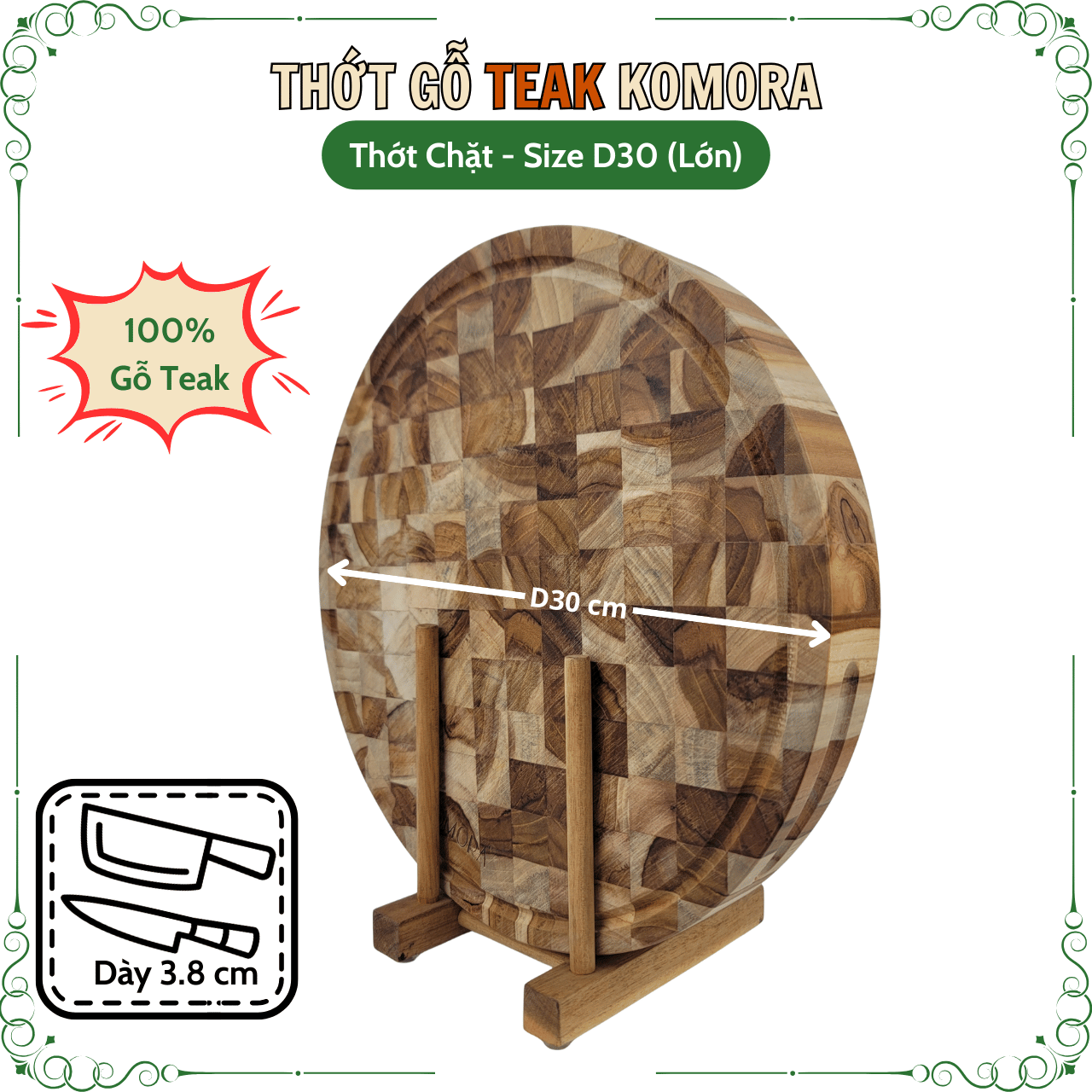 Thớt Gỗ Teak