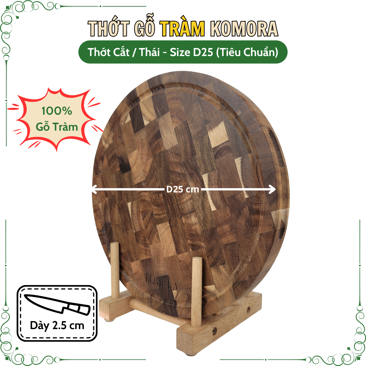 Thớt Gỗ Tràm