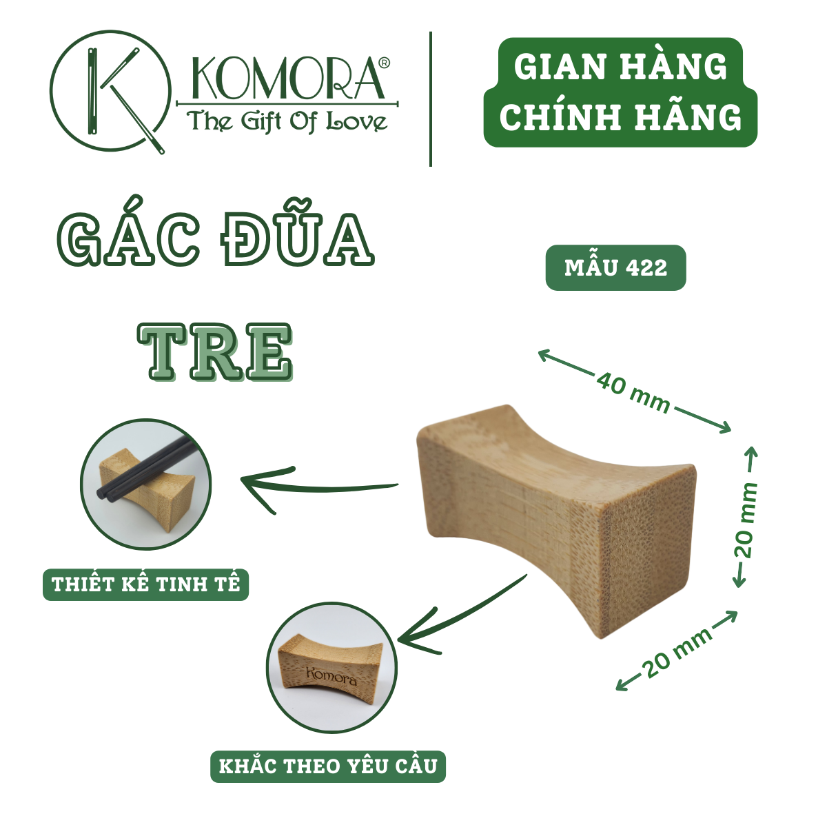 Gác Đũa, Khắc Theo Yêu Cầu