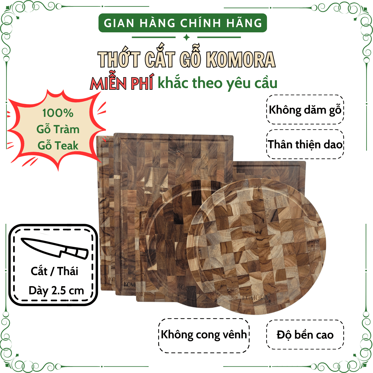 Thớt Gỗ
