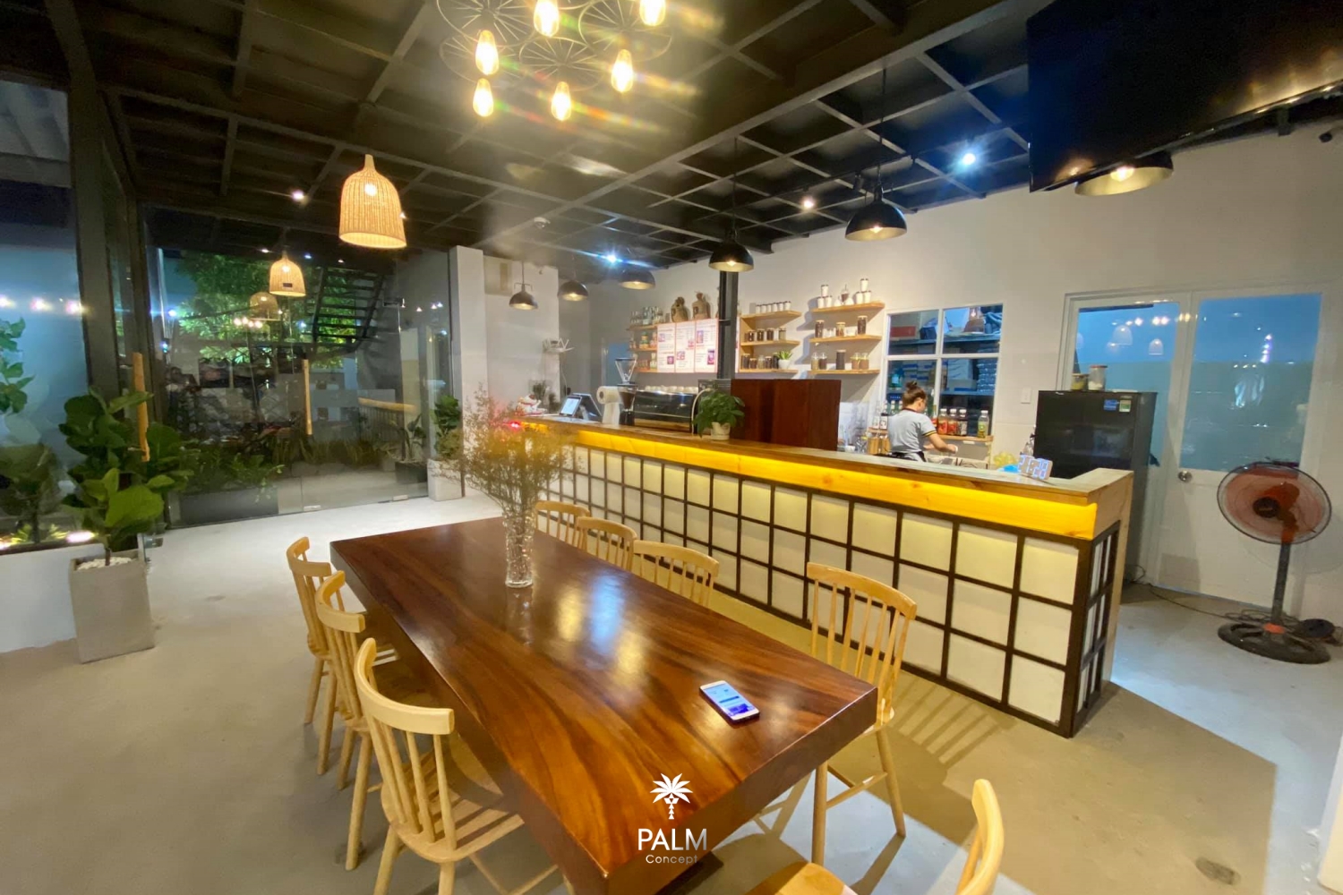 Thiết kế quán Cafe sân vườn Paradise Đức Hòa
