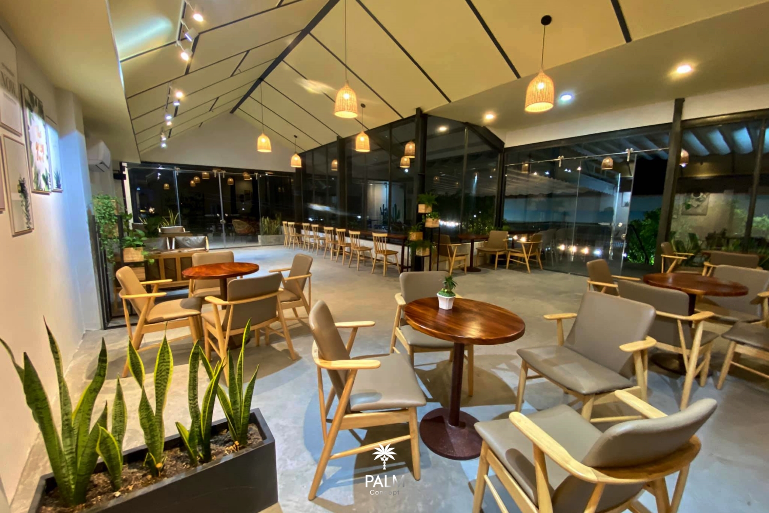 Thiết kế quán Cafe sân vườn Paradise Đức Hòa