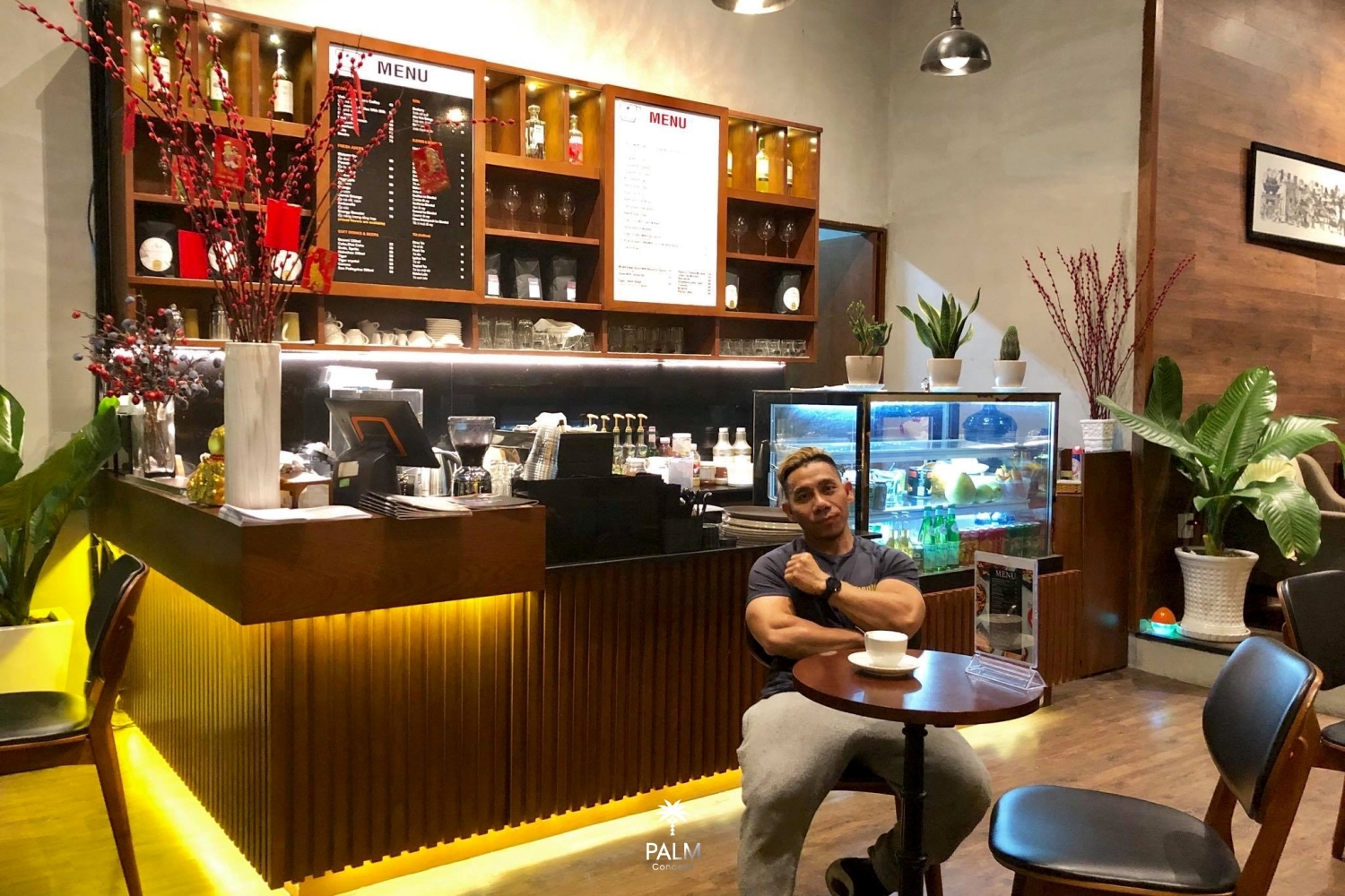 Thiết kế quán Cafe KONG COFFEE trong khu dân cư Vinhomes