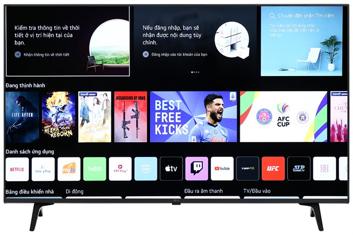 Smart Tivi LG 4K 43inch 43UP7750PTB
