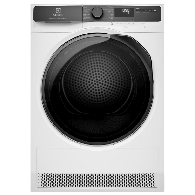 Máy sấy bơm nhiệt Heatpump Inverter Electrolux 9kg EDH903R7WC