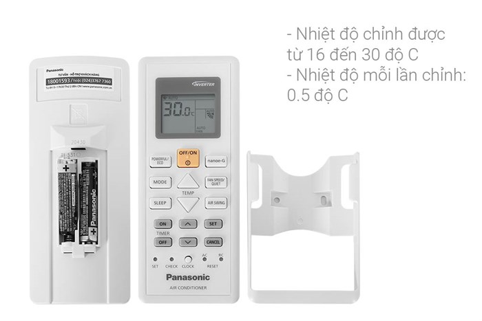 Điều hòa Panasonic Inverter 1.5 HP CU/CS-PU12XKH-8M