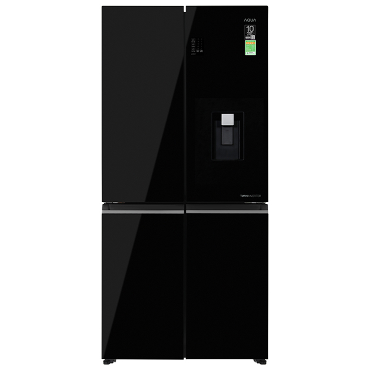 Tủ lạnh Aqua Inverter 469 lít Multi Door AQR-M536XA(WGB)