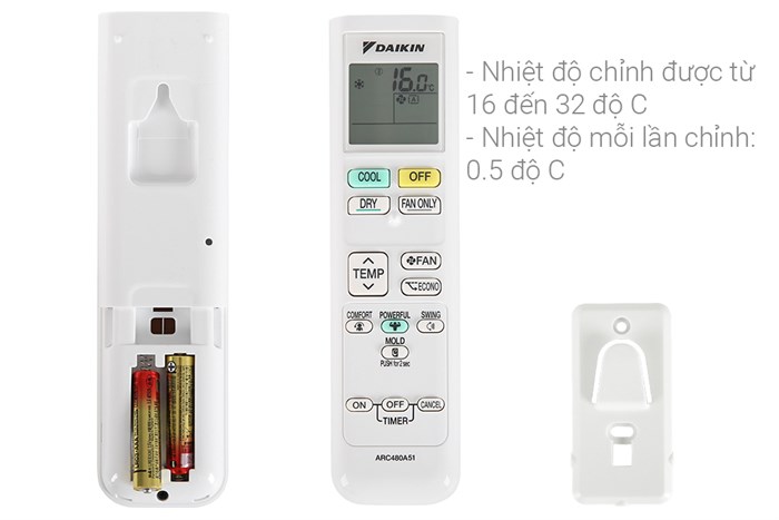 Điều Hòa Daikin Inverter 1.5 HP ATKA35UAVMV