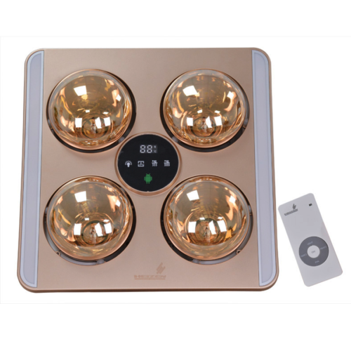 Đèn sưởi âm trần 4 bóng có điều khiển – HE9