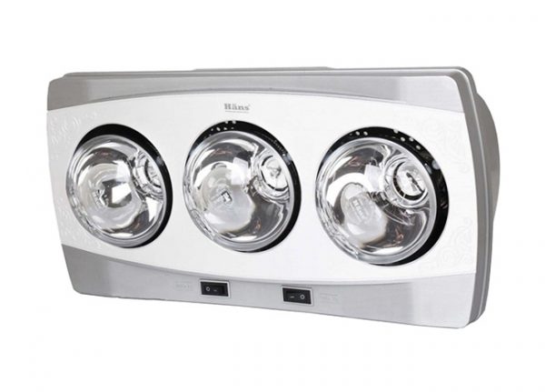 Đèn sưởi 3 bóng treo tường Hans – H3B