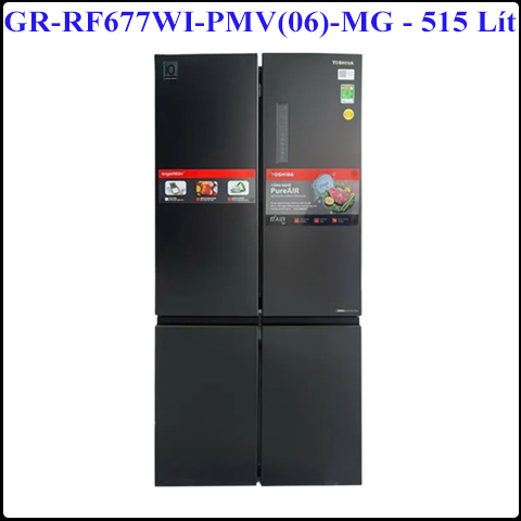 Tủ lạnh Toshiba Inverter 515 lít Multi Door GR-RF677WI-PMV(06)-MG