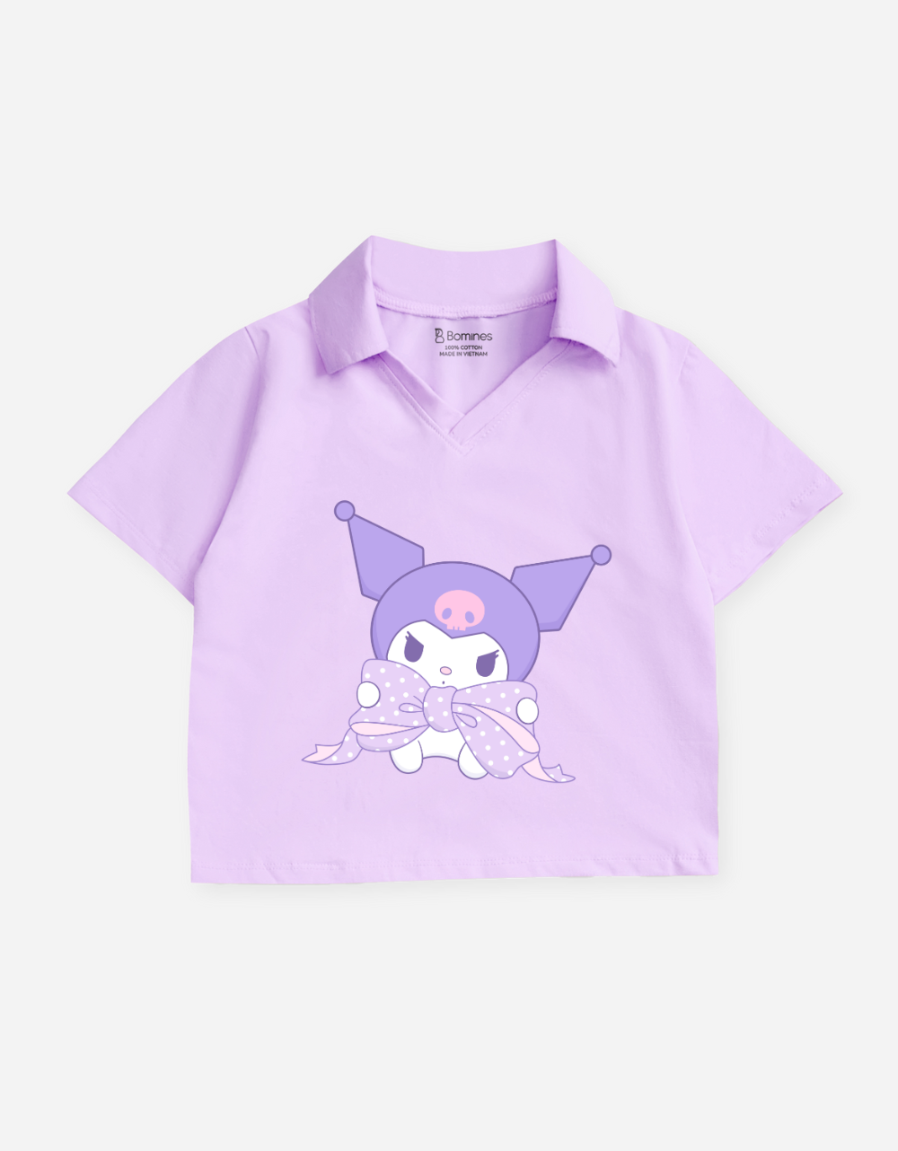 Áo bé gái Kuromi Kitty Bomines