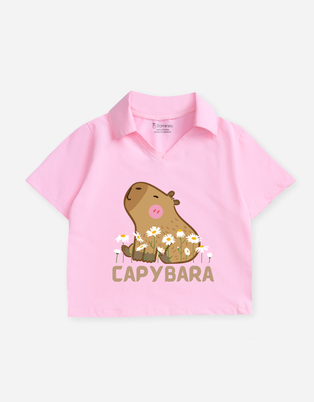 Áo bé gái Capybara