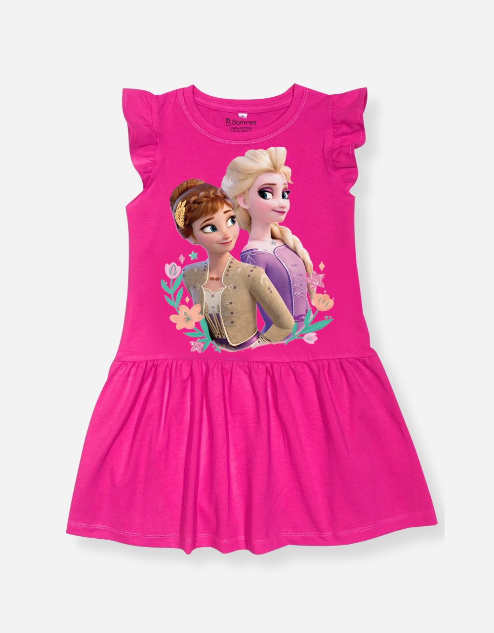 Váy bé gái tay cánh tiên Elsa Anna