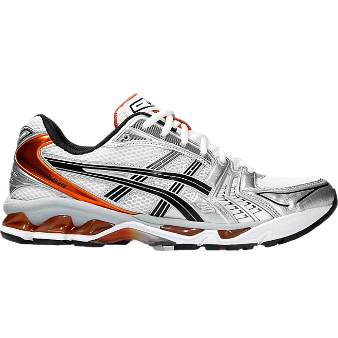 Asics Gel Kayano 14 Low Silver Piquant Orange | 1201A019-109 Asics Gel Kayano 14 Low Silver Piquant Orange | 1201A019-109