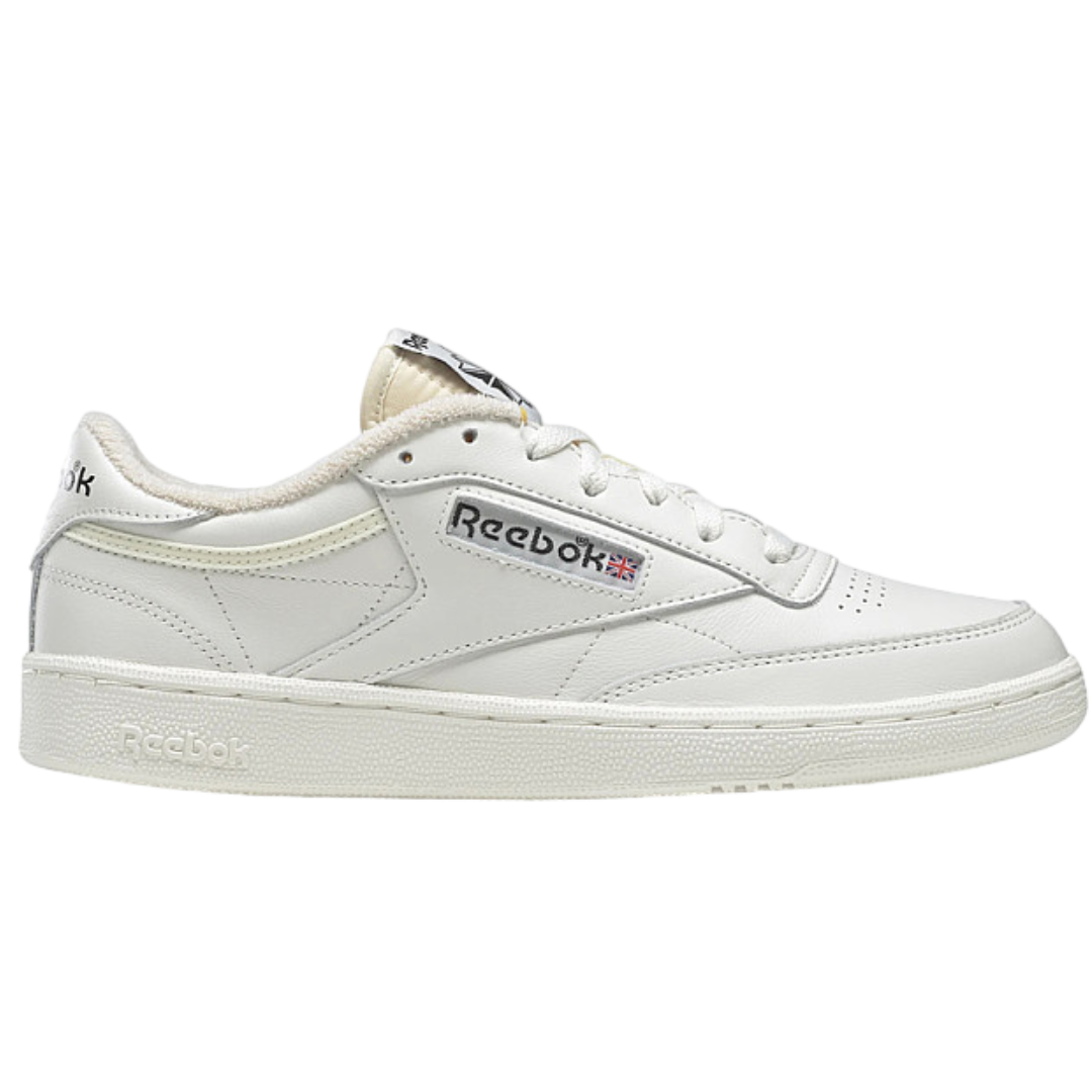 Reebok Club C 85 Chalk Black Men | GY4966 Reebok Club C 85 Chalk Black Men | GY4966