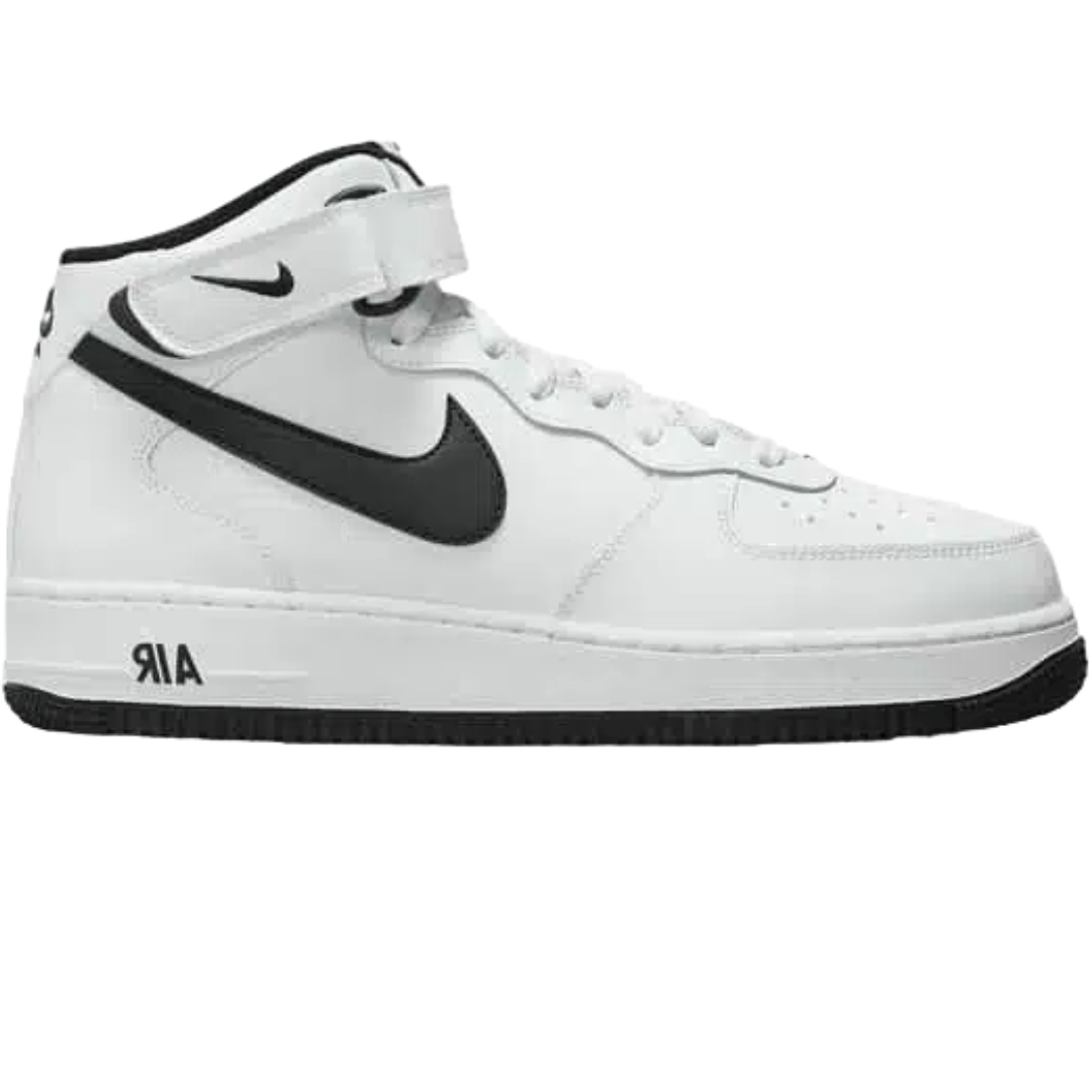 Nike Air Force 1 Mid White Black | DV0806-101
